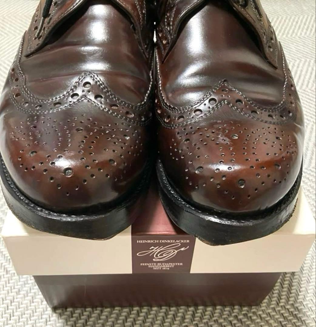 HEINRICH DINKELACKER コードバン シューズ 革靴