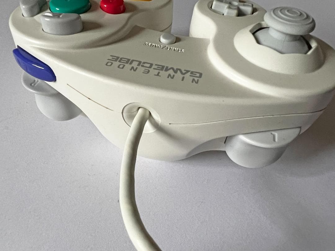 ゲームキューブ コントローラー ホワイト 白 箱説あり　GameCube GC