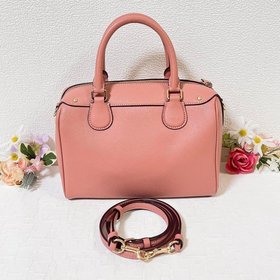 【極美品】コーチ ショルダーバッグ 2WAY ハンドバッグ ミニボストンバッグ