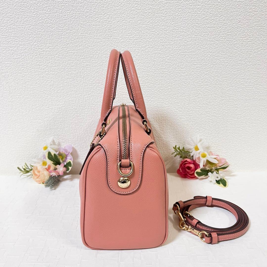 【極美品】コーチ ショルダーバッグ 2WAY ハンドバッグ ミニボストンバッグ