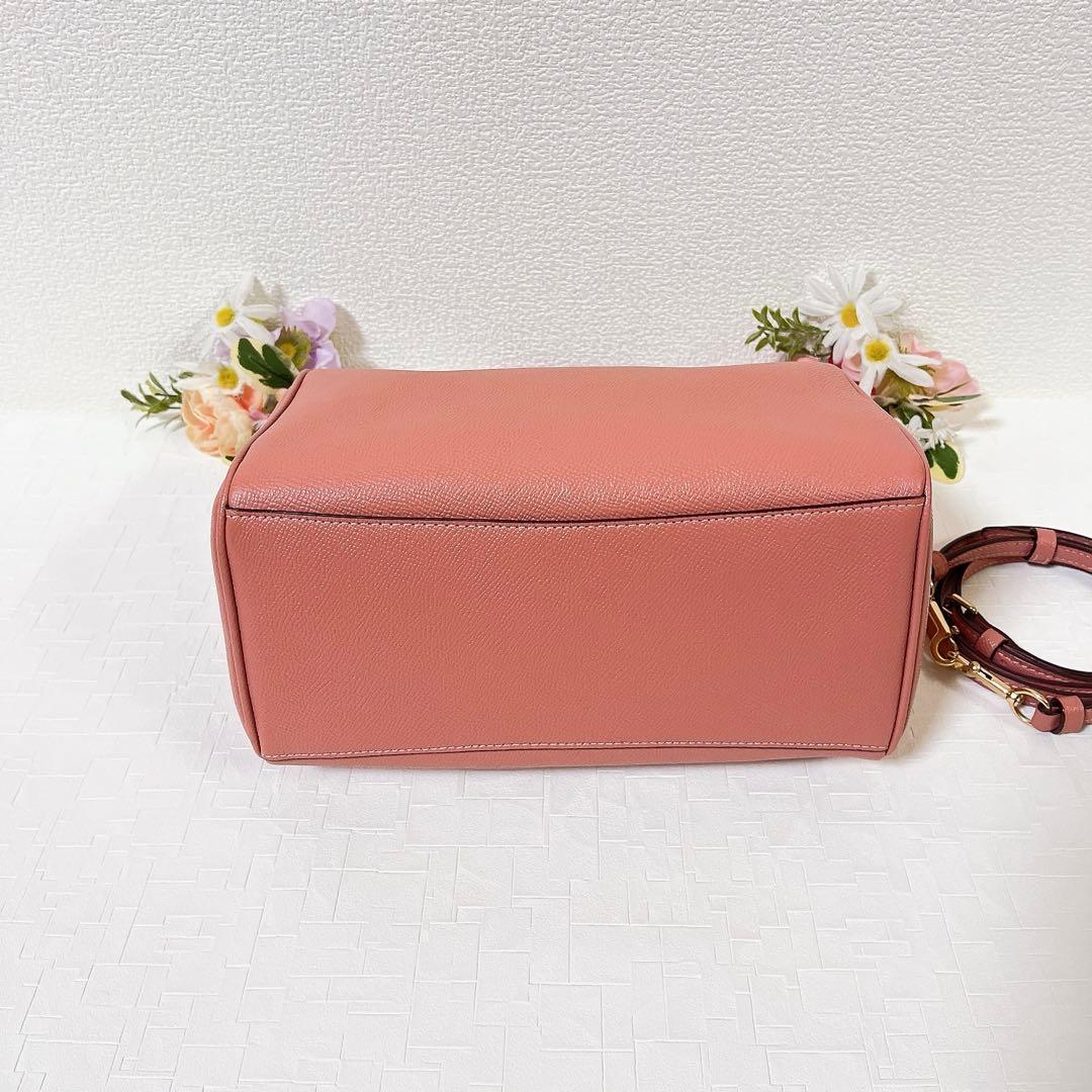 【極美品】コーチ ショルダーバッグ 2WAY ハンドバッグ ミニボストンバッグ