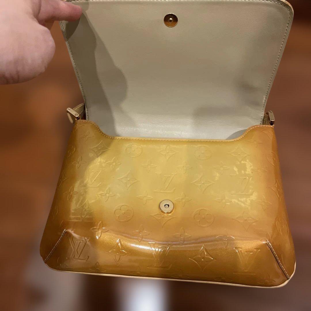 ルイヴィトン ヴェルニ ショルダーバッグ オレンジ