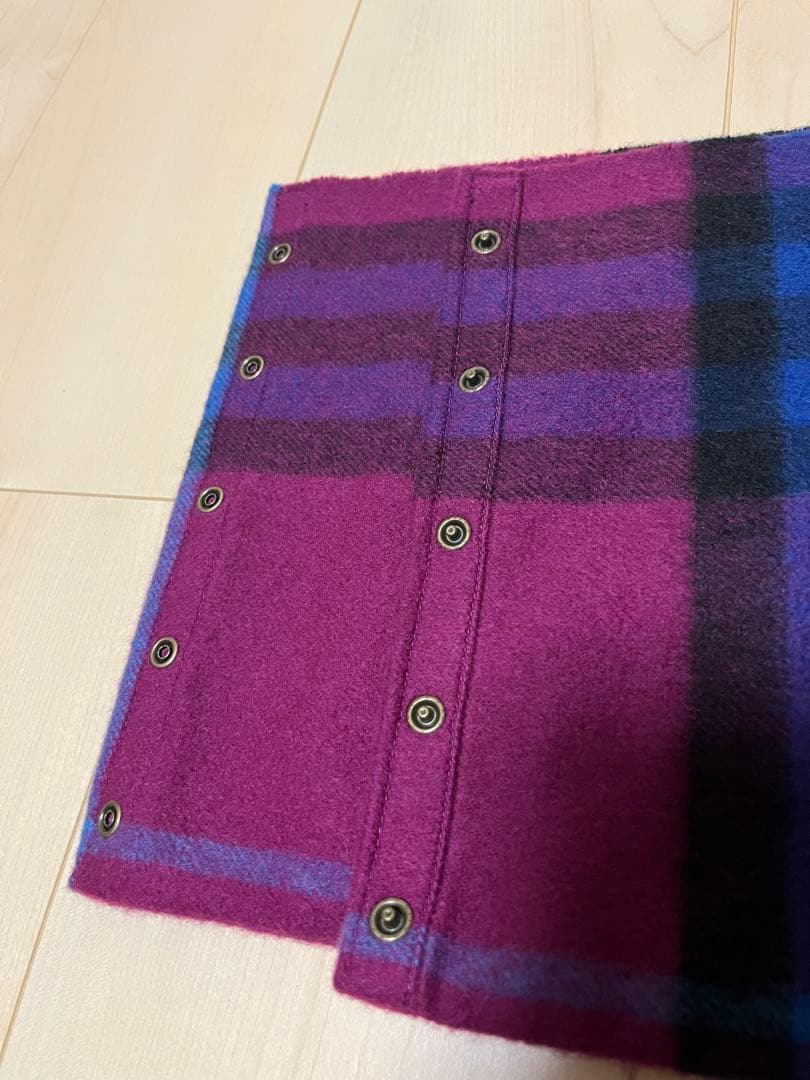 バーバリー　スヌード　ネックウォーマー　マフラー　カシミア100％　未使用に近い