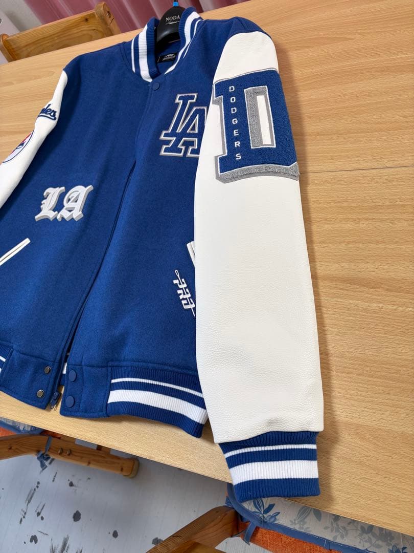 さ*)様 MLB公式 メンズ アウター ジャケット スタジャン ロサンゼルス・ド