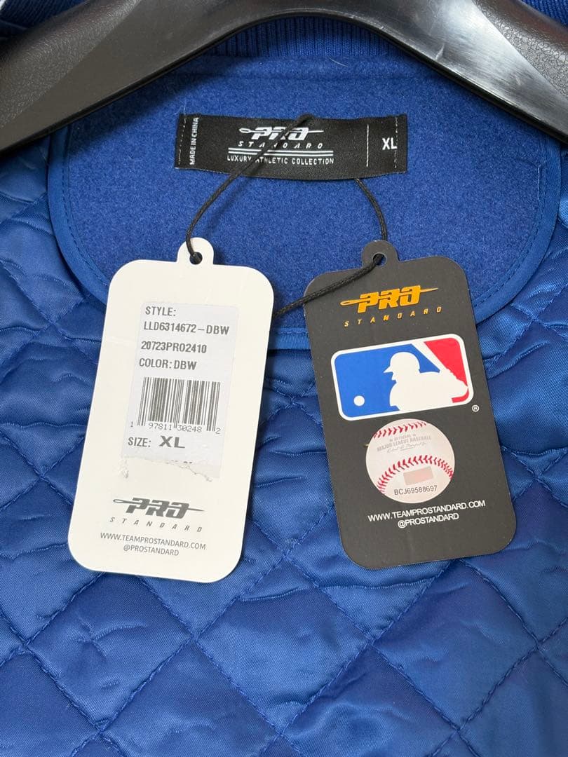 さ*)様 MLB公式 メンズ アウター ジャケット スタジャン ロサンゼルス・ド