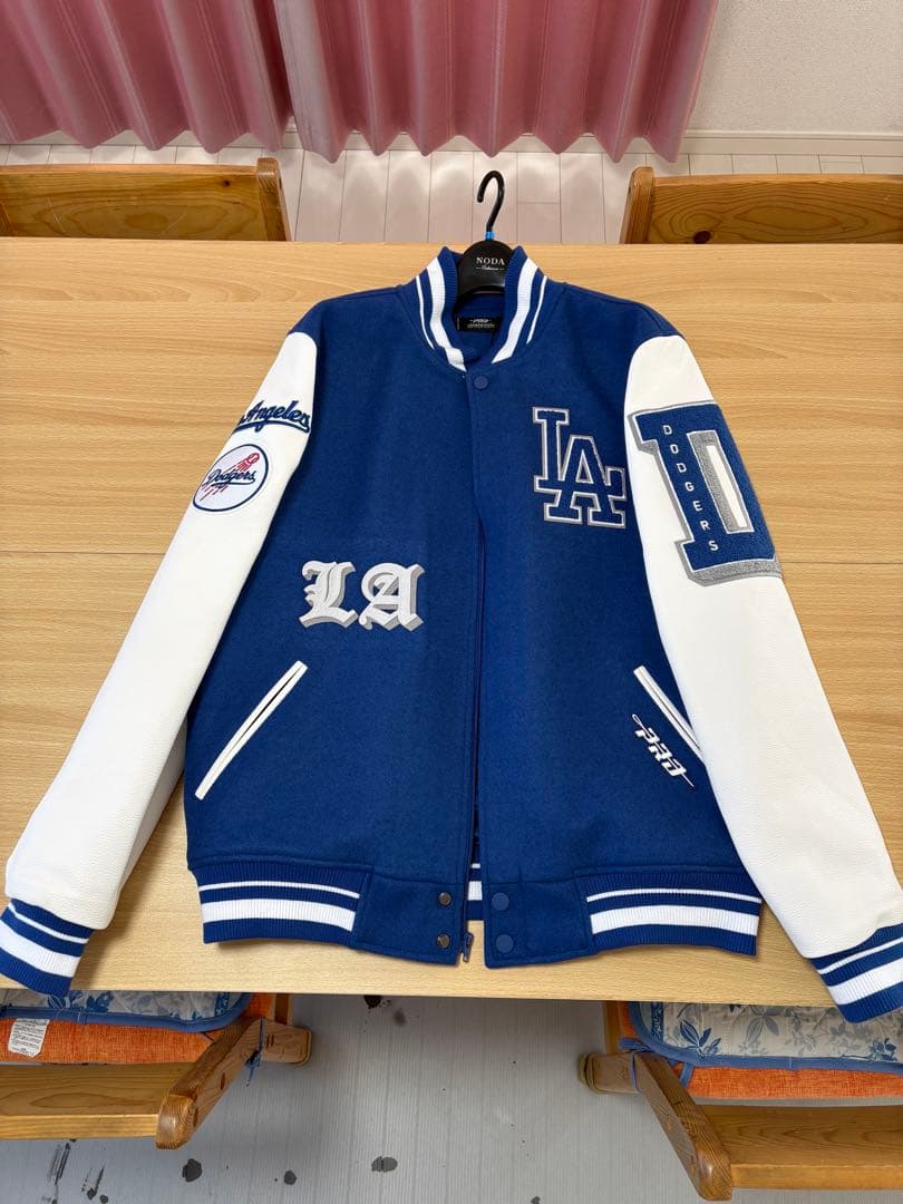 さ*)様 MLB公式 メンズ アウター ジャケット スタジャン ロサンゼルス・ド