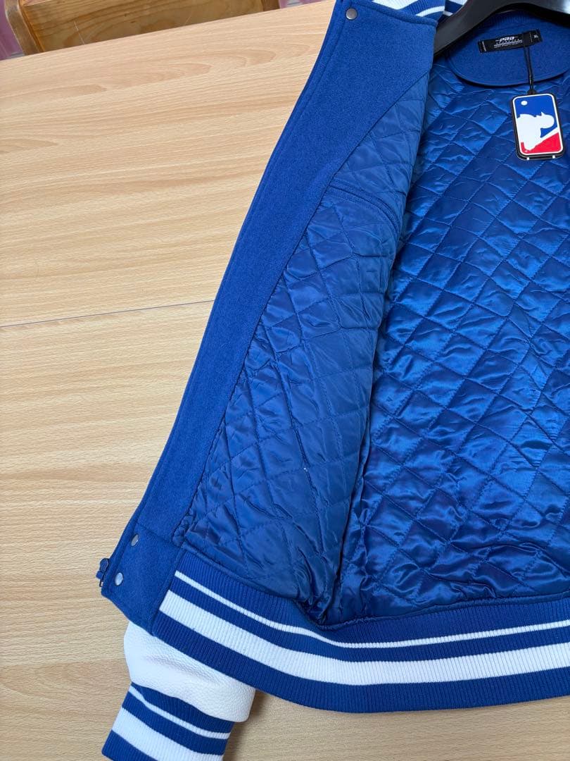 さ*)様 MLB公式 メンズ アウター ジャケット スタジャン ロサンゼルス・ド