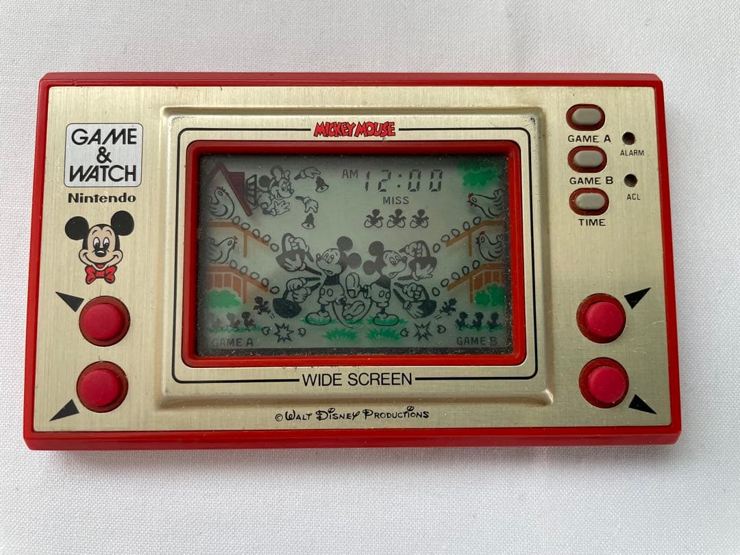 ミッキーマウス　ゲームウォッチ