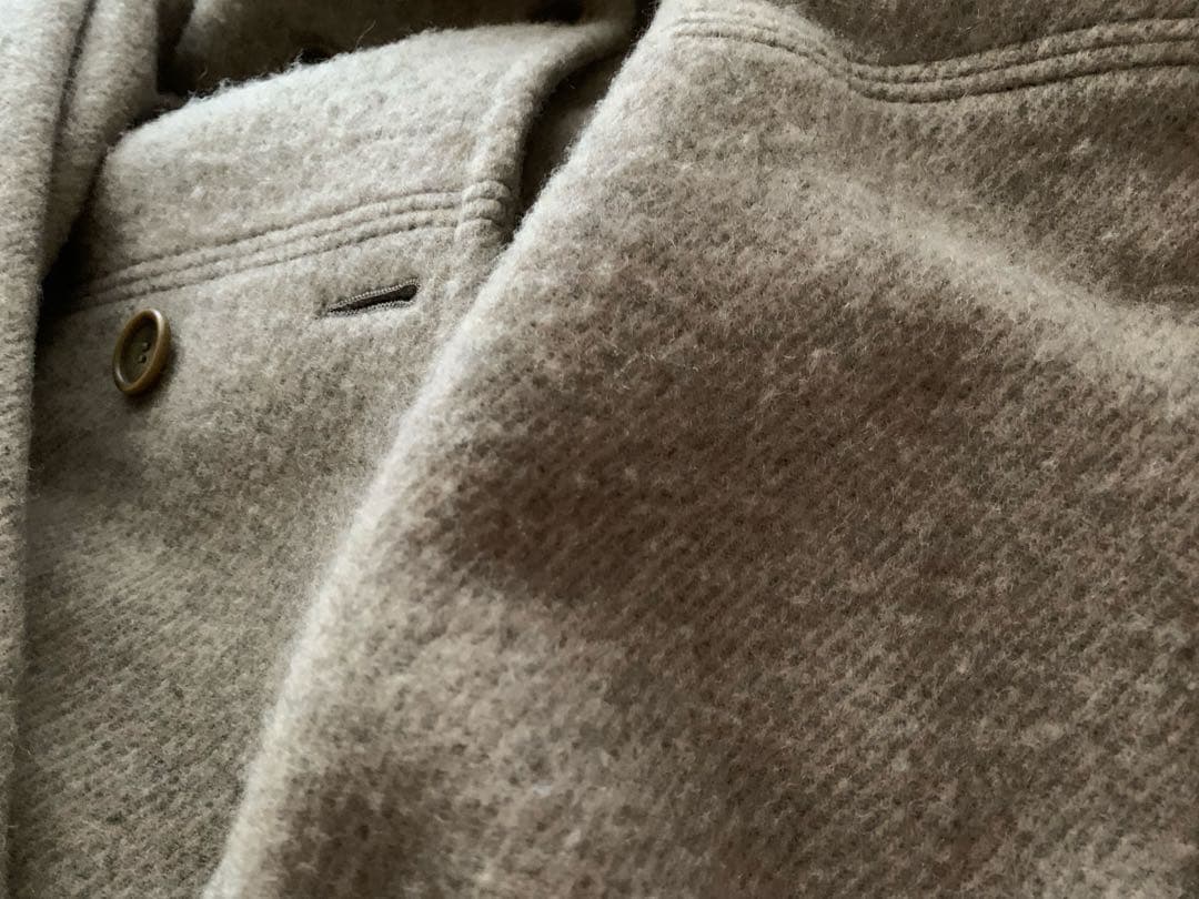 nest robe◻︎シェットランドシリーズ◻︎ウール ダブルブレステッドコート