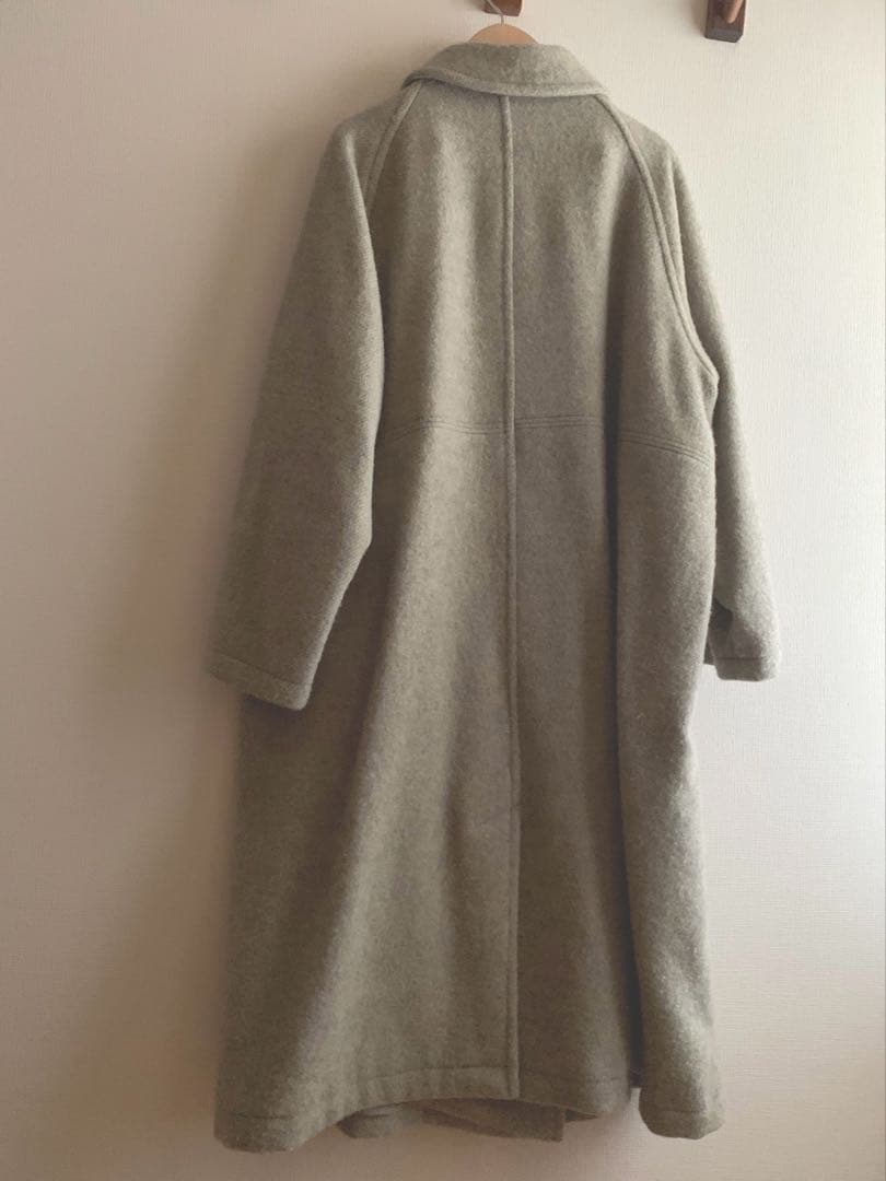 nest robe◻︎シェットランドシリーズ◻︎ウール ダブルブレステッドコート