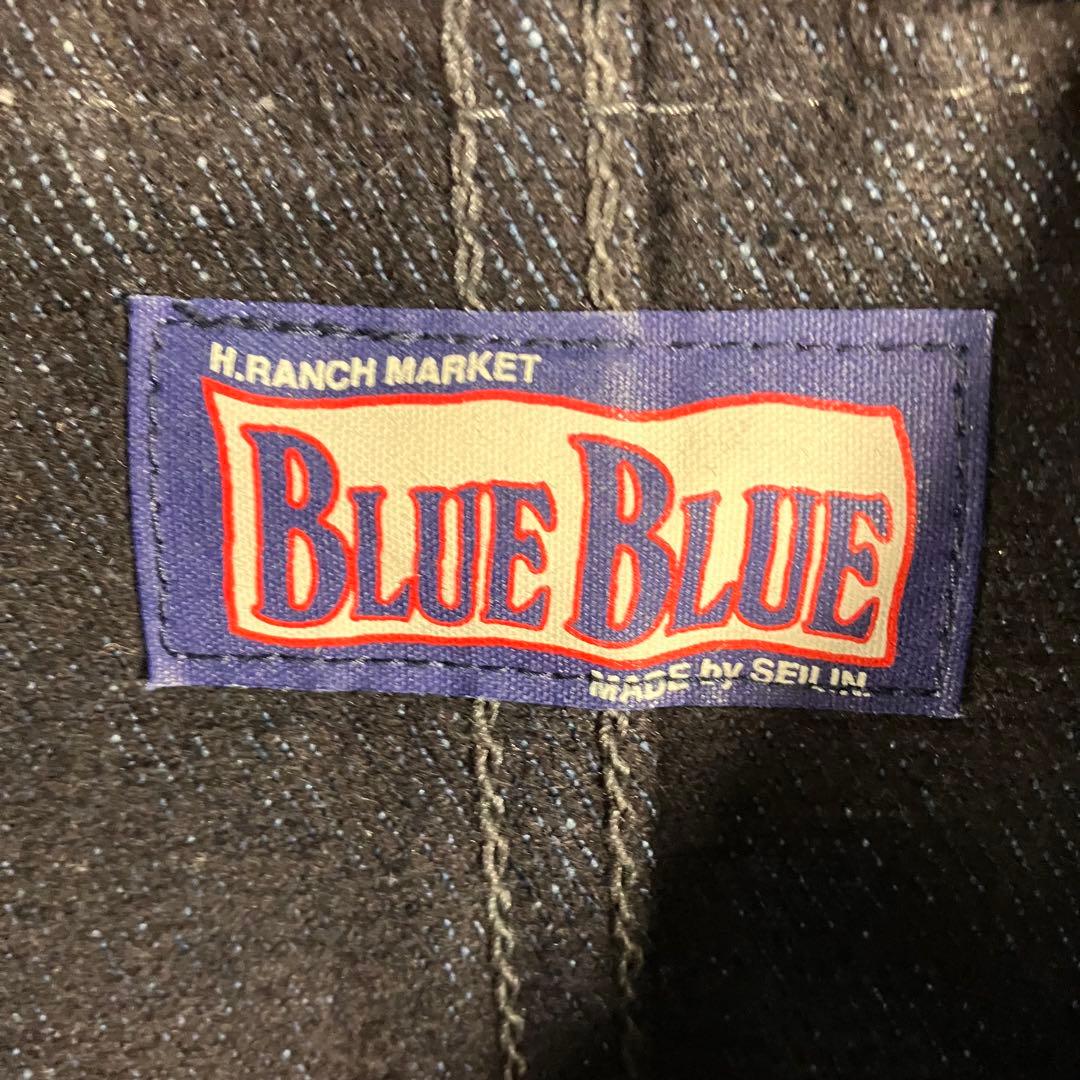 BLUE BLUE ブルーブルー デニムPコート 濃紺 日本製 美品 2