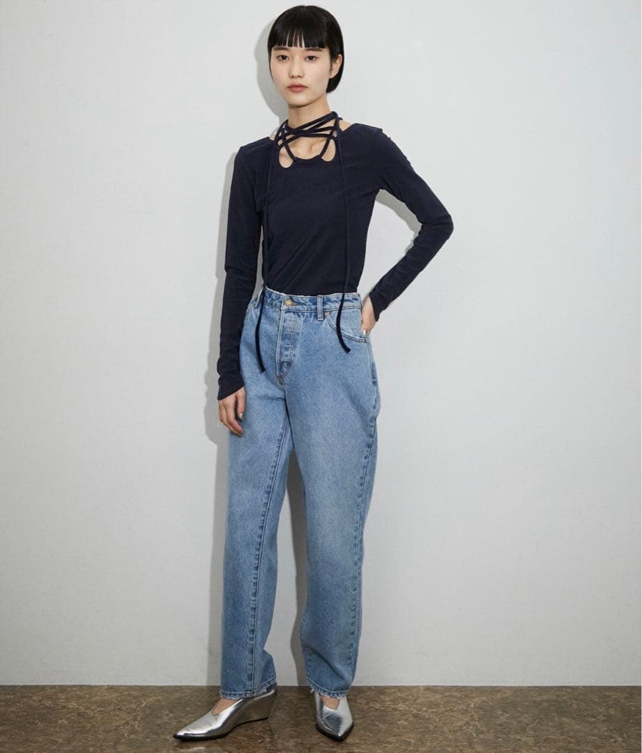 トップス MURRAL ivy long sleeve top black