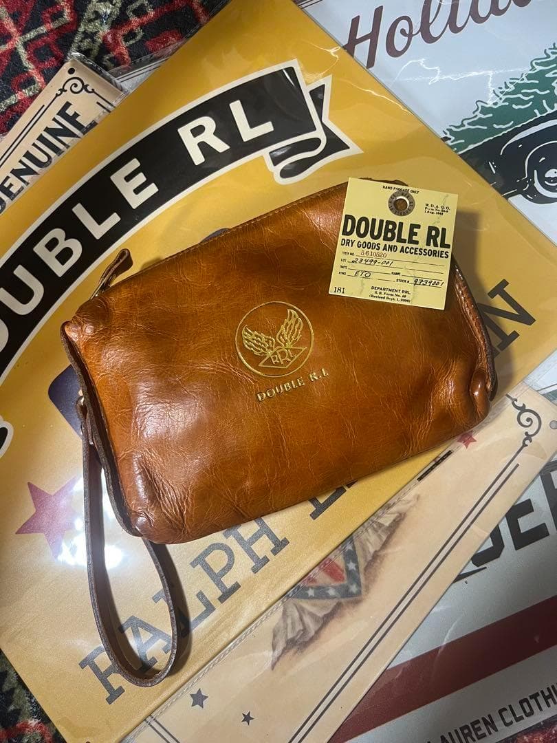 【新品】RRL ダブルアールエル レザー 小物入れ
