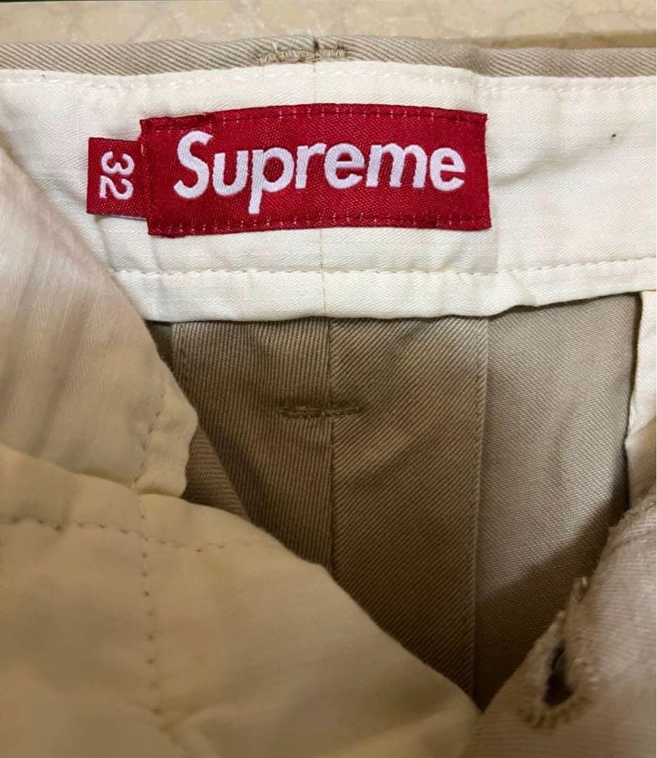 24SS Supreme arc logo Chino Pant 32 チノパン