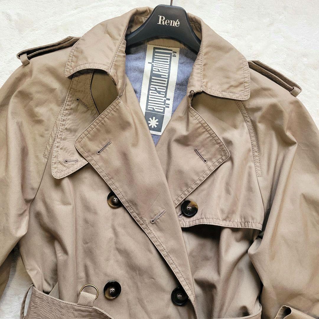 レア/定価99000円✨インペルメアビレネルソンドンナ　トレンチコート　菊池京子