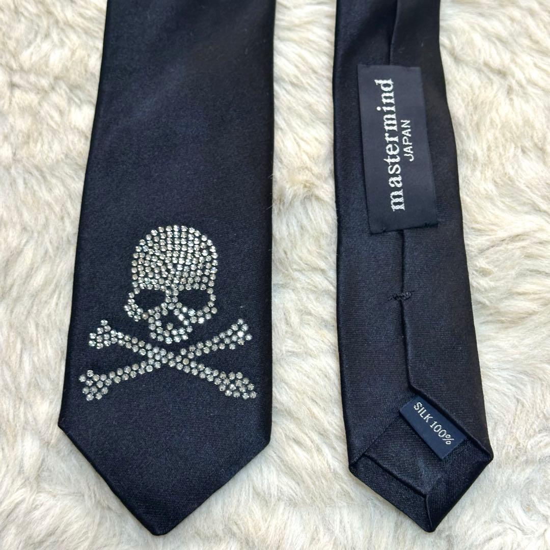 未使用に近い　マスターマインド　ナロータイ　スワロフスキー　スカル　日本製