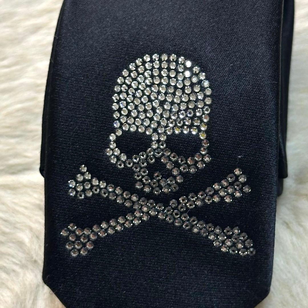 未使用に近い　マスターマインド　ナロータイ　スワロフスキー　スカル　日本製