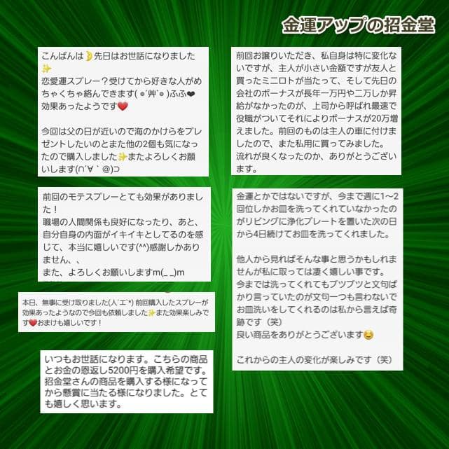 【５本セット】リピーター様限定価格『浄化スプレー金運アップGold3』5027