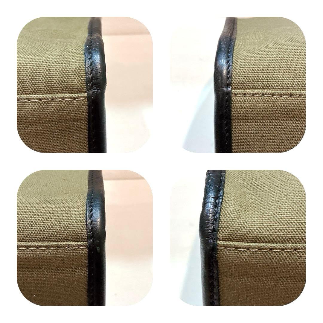 【美品】GIANNI CHIARIN マルチェッラ　M トートバッグ　グリーン