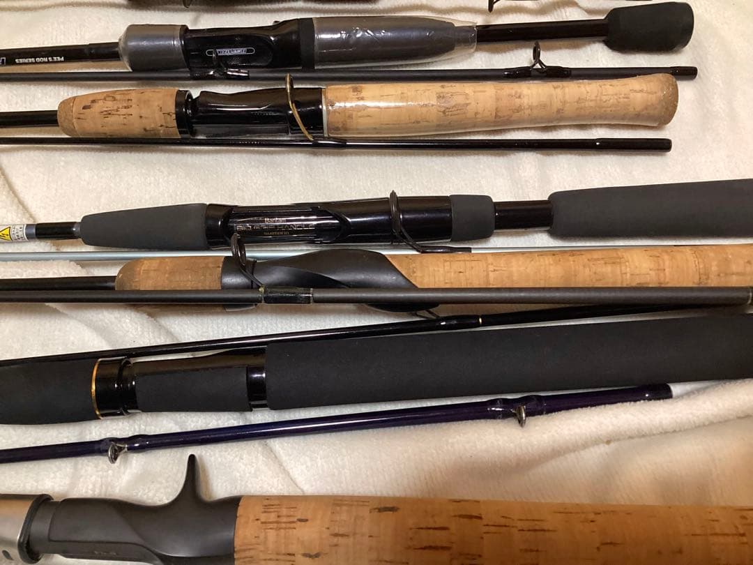 ルアー ロッド 7本 ダイワ シマノ ダイコー SZM他