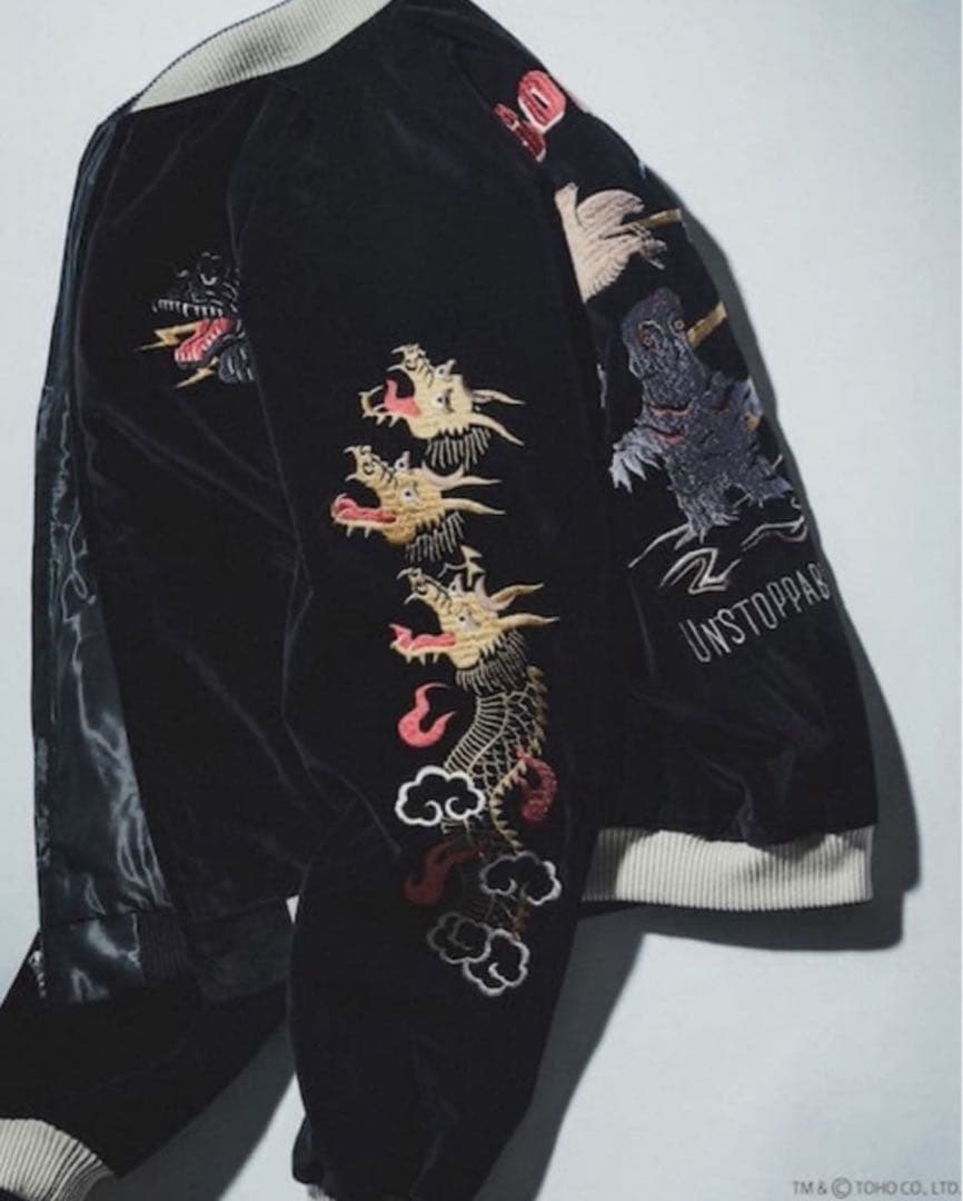 TAILOR TOYO BEAMS Japan GODZILLA スタジャン