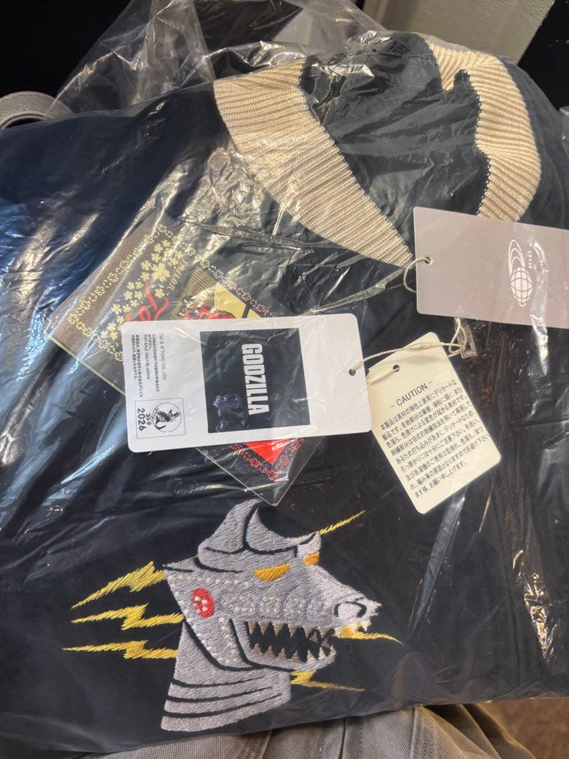 TAILOR TOYO BEAMS Japan GODZILLA スタジャン