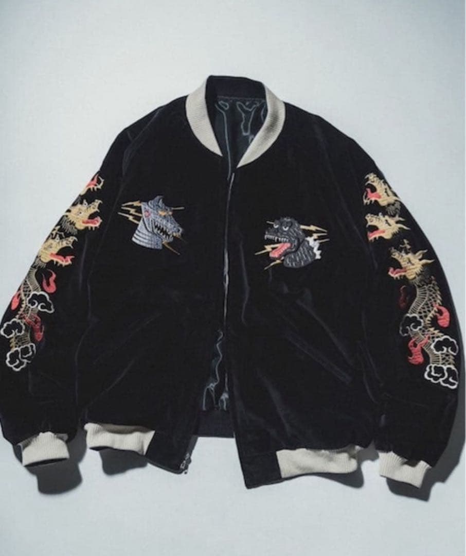 TAILOR TOYO BEAMS Japan GODZILLA スタジャン