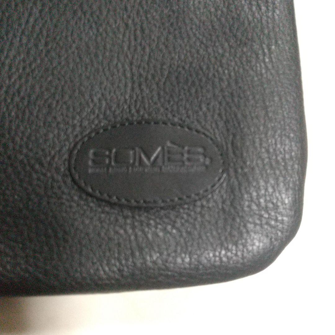 美品 SOMES SADDLE ソメスサドル ロゴ入り 巾着 男女兼用 バッグ