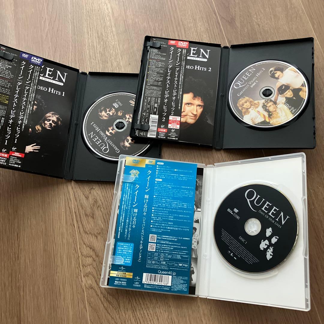クイーン　DVD3セット帯付き