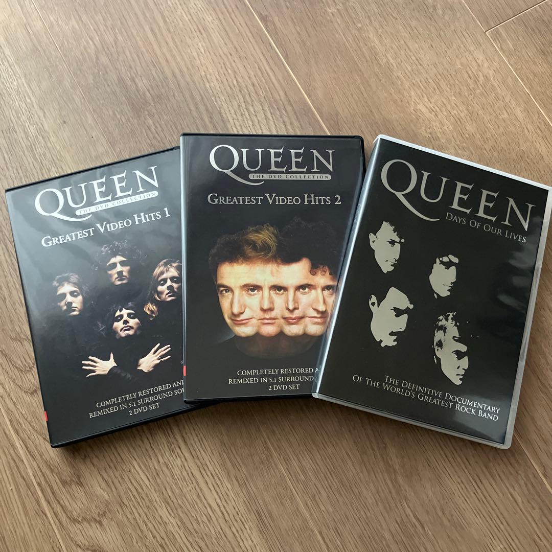 クイーン　DVD3セット帯付き