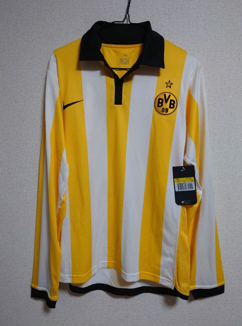 NIKE製 06/07 ドルトムント 長袖 ドイツバイエルンシャルケユニフォーム