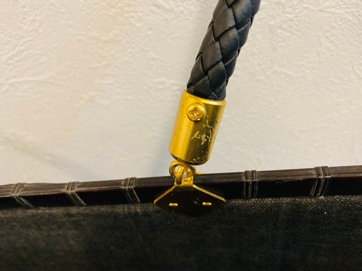 【azuページ】作家作品 網代 ショルダーバッグ【茶】夏 バッグ