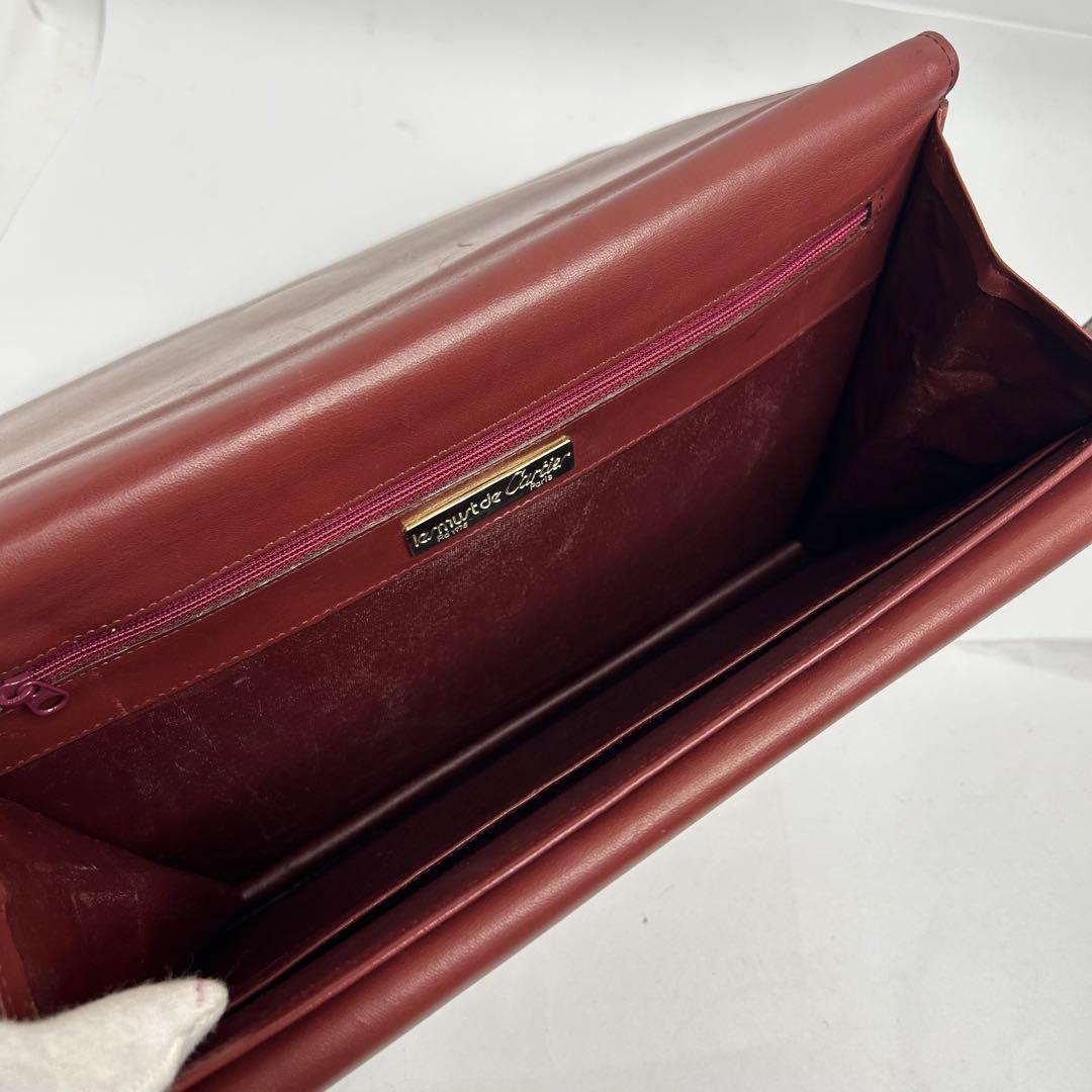 【美品✨️】Cartier カルティエ ショルダーバッグ マストライン フラップ