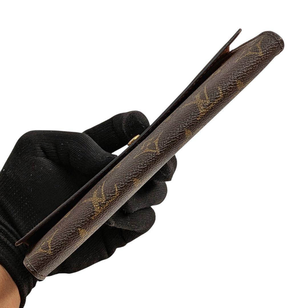 美品 ルイヴィトン モノグラム ポルトトレゾール インターナショナル 969