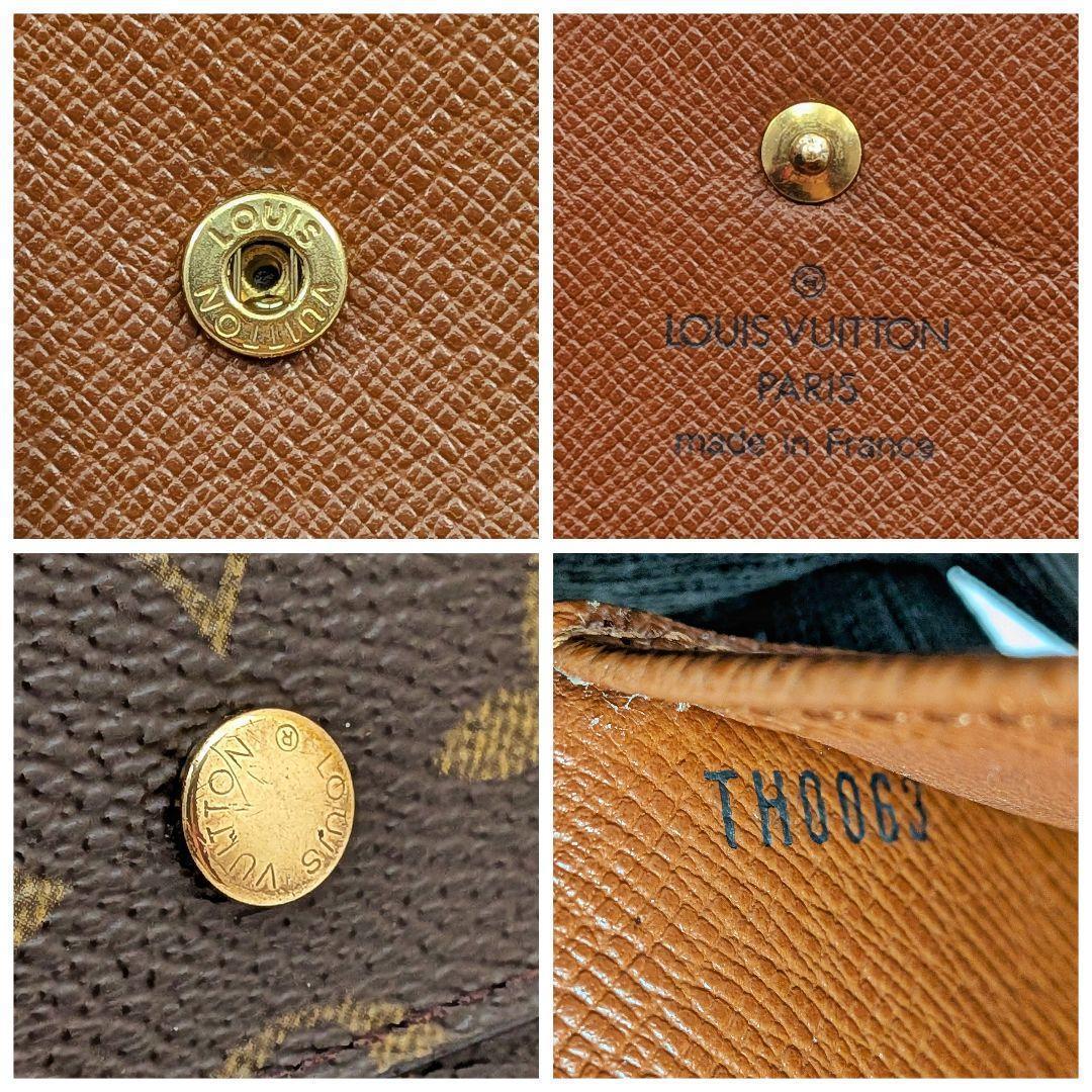 美品 ルイヴィトン モノグラム ポルトトレゾール インターナショナル 969