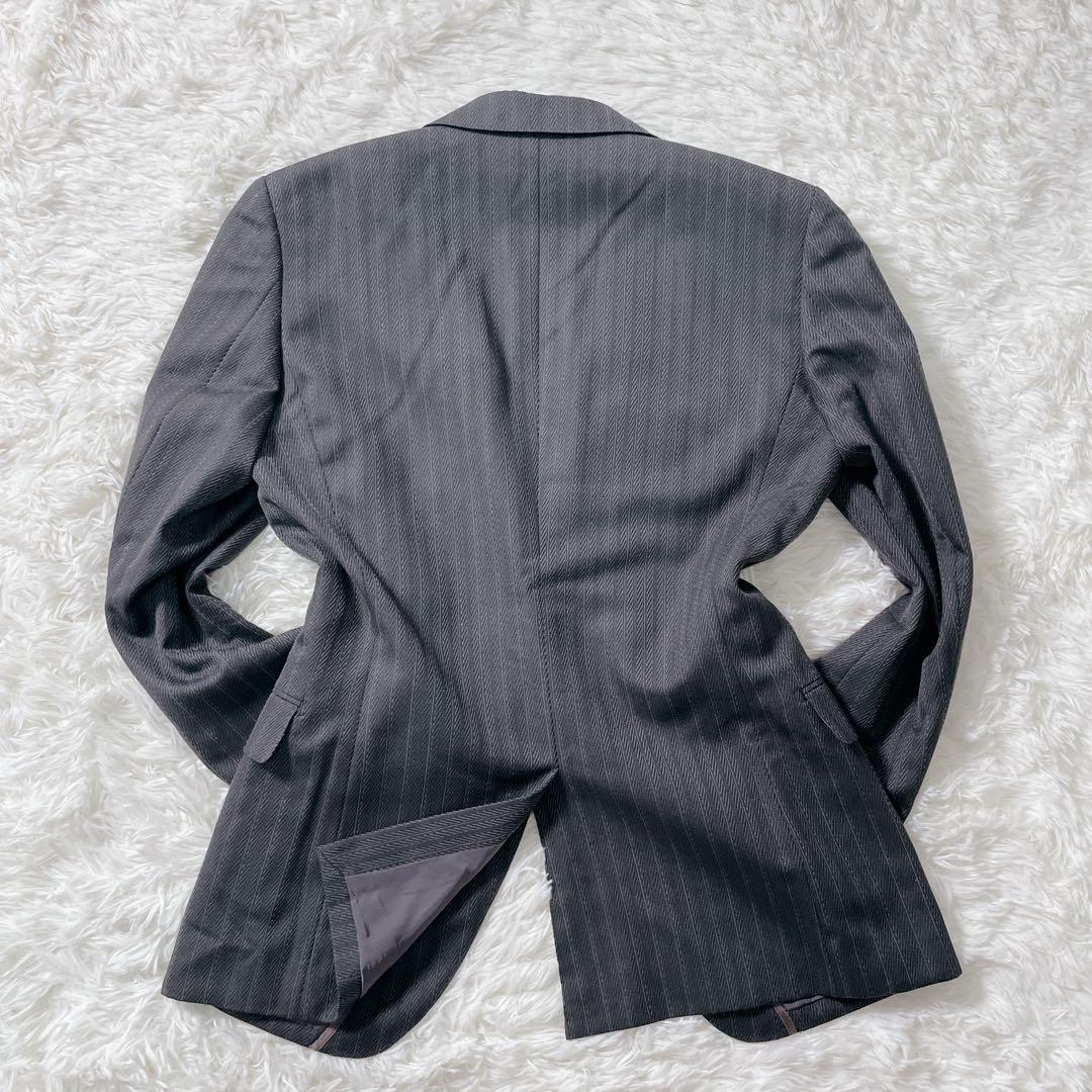 美品✨MEN’S TENORAS スリーピース スーツ 日本製 シルク 光沢 M