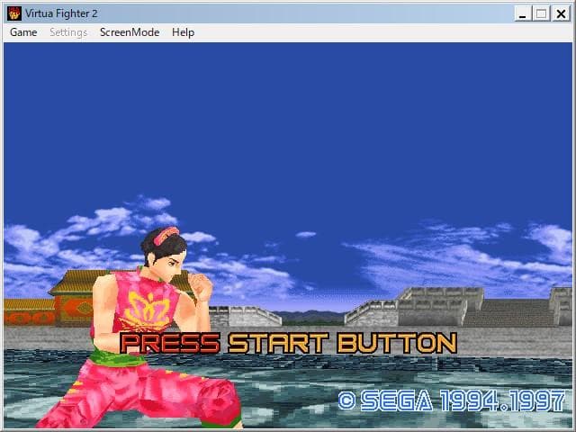 Windows10で動作確認済☆バーチャファイター2 ゲームCD-ROM