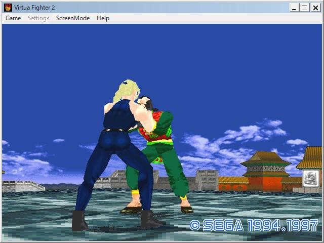 Windows10で動作確認済☆バーチャファイター2 ゲームCD-ROM
