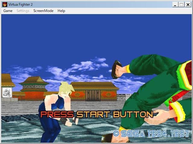 Windows10で動作確認済☆バーチャファイター2 ゲームCD-ROM