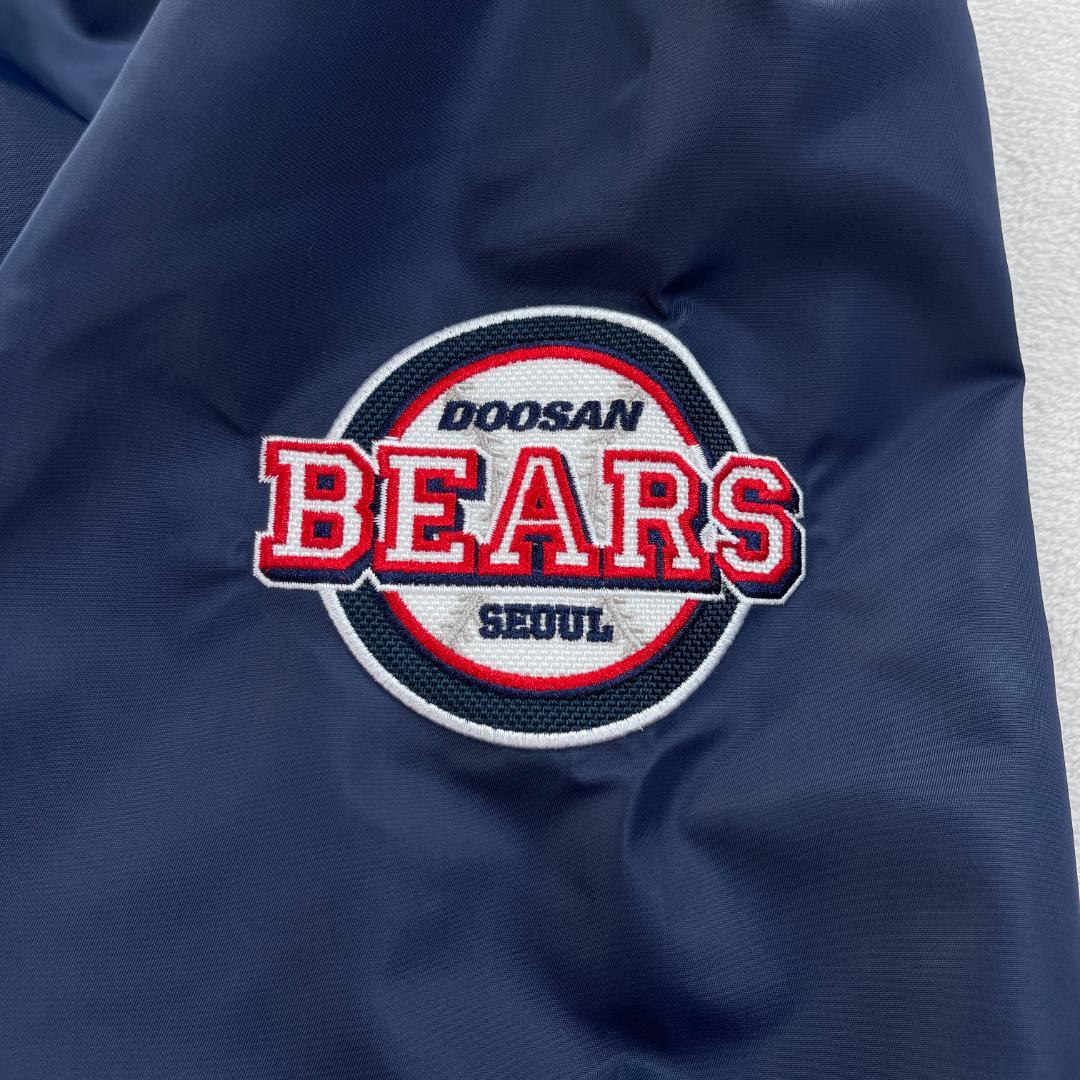 Doosan Bears　スタジャン　ネイビー　斗山ベアーズ　ワッペン