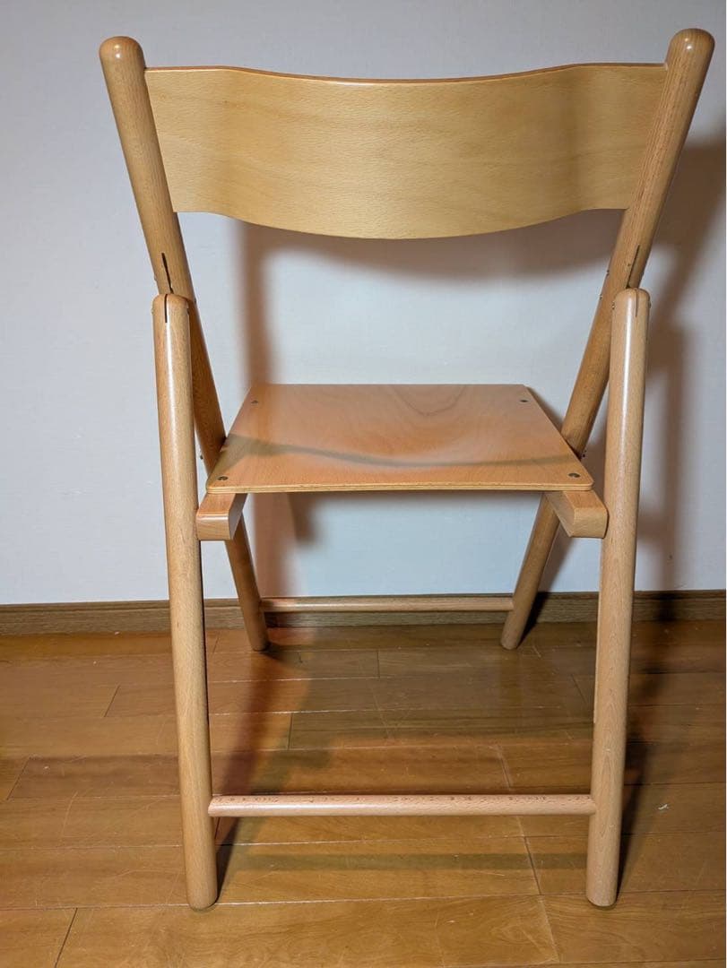 ■送料込■無印良品 折りたたみデスク イス 木製コンパクトテーブル チェア 椅子