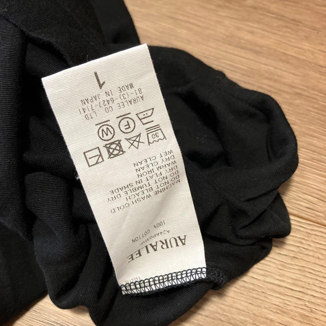 AURALEE(オーラリー)HIGH GAUGE SHEER RIB TEE