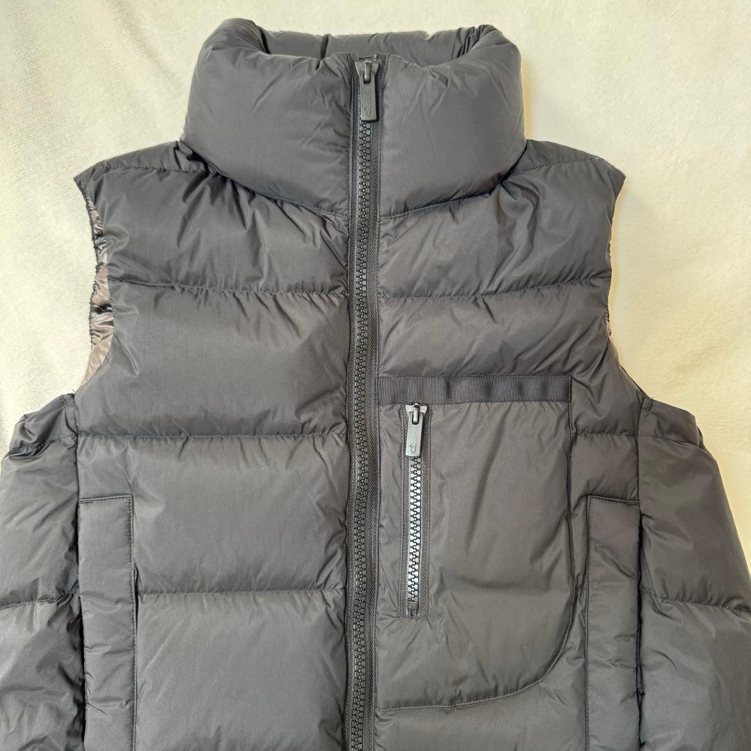 【美品】XSサイズ UNIQLO +J ダウンボリュームベスト ブラック