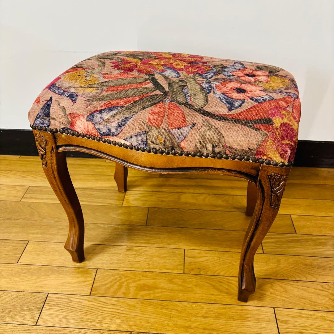 【美品】 金華山　スツール　オットマン ヨーロッパ　送料込み