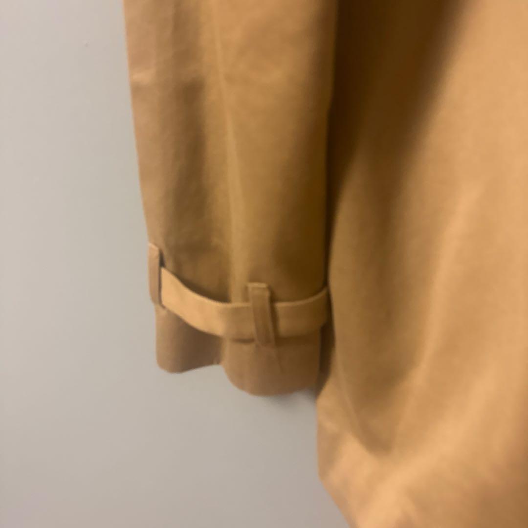 CLANE ショートフレアトレンチコート　ベージュ