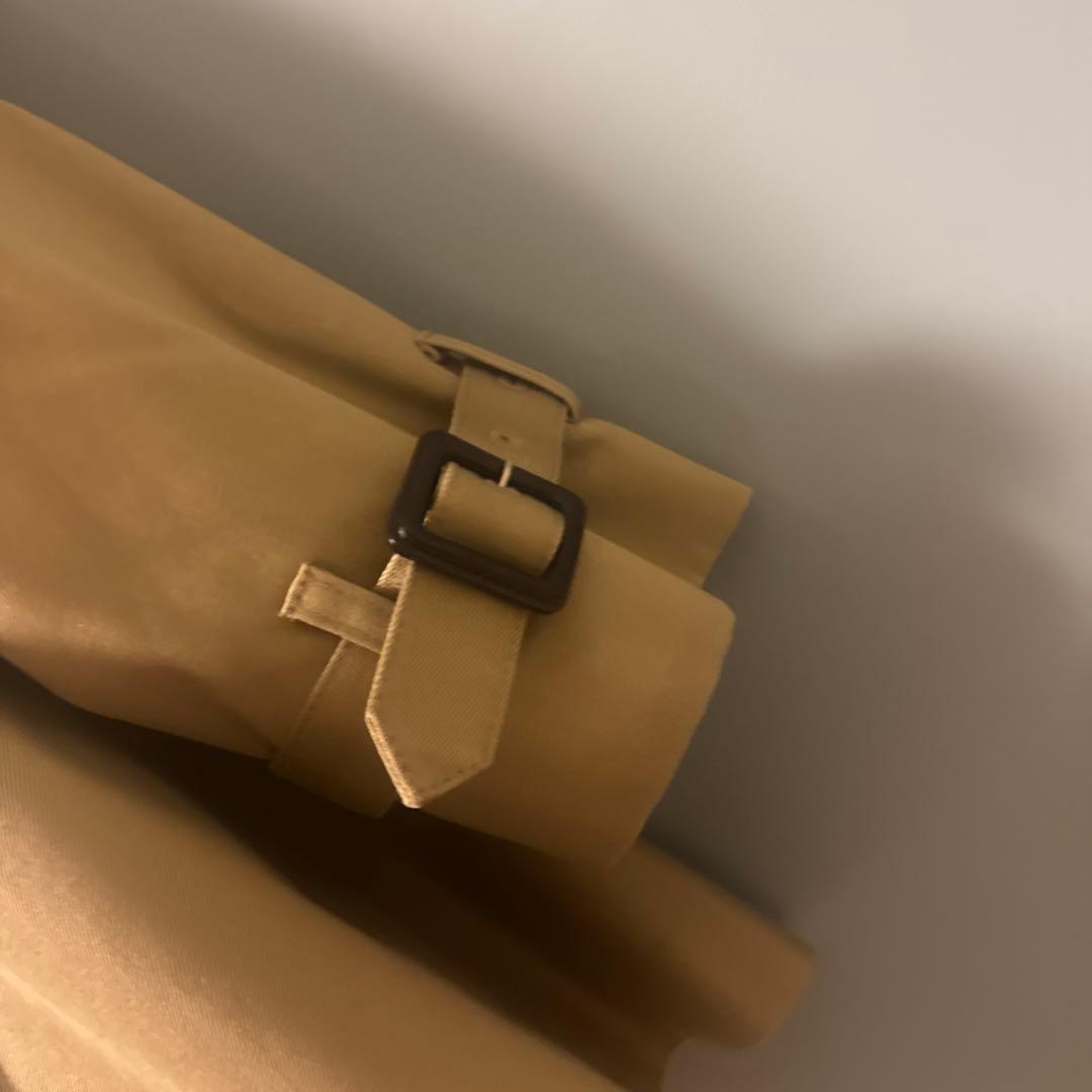 CLANE ショートフレアトレンチコート　ベージュ