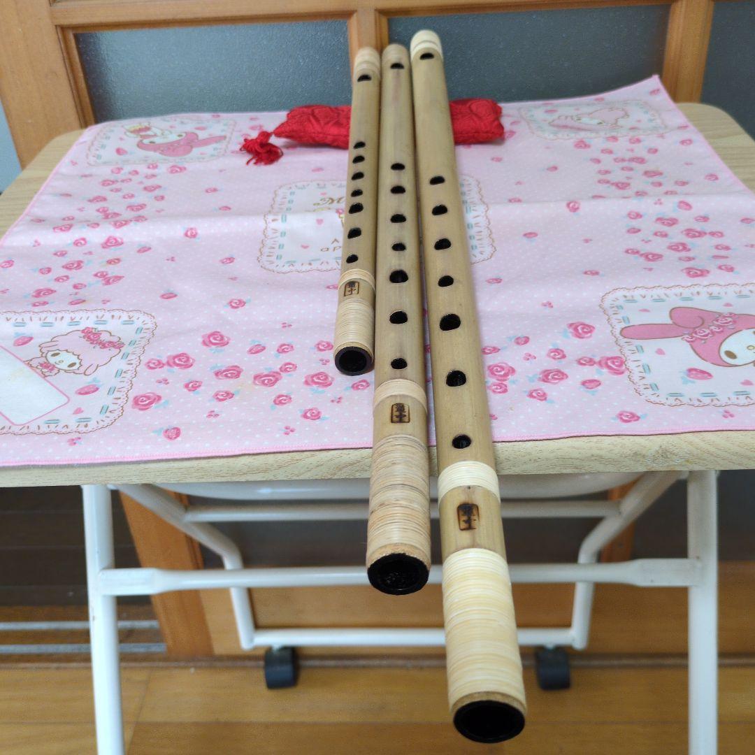 ryohan篠笛一本・三本・十本調子唄用（道中）新品