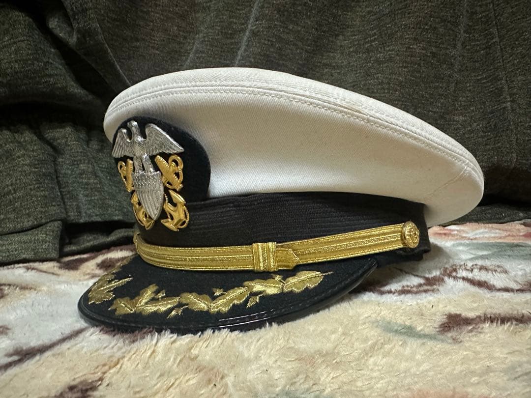 アメリカ海軍 制帽 大佐 中佐用 ／ US.Navy