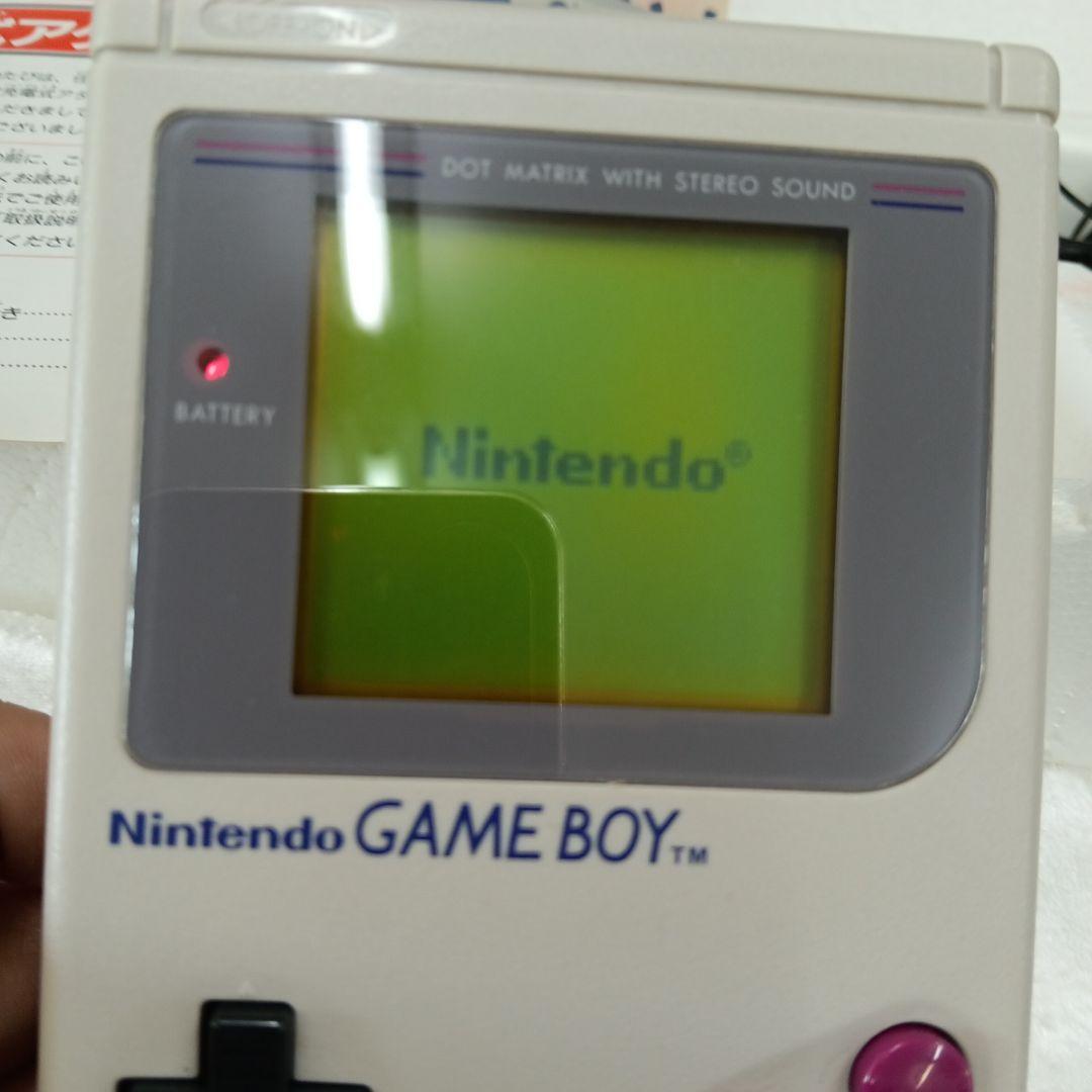 【美品】初代ゲームボーイ 専用充電式アダプタ　セット