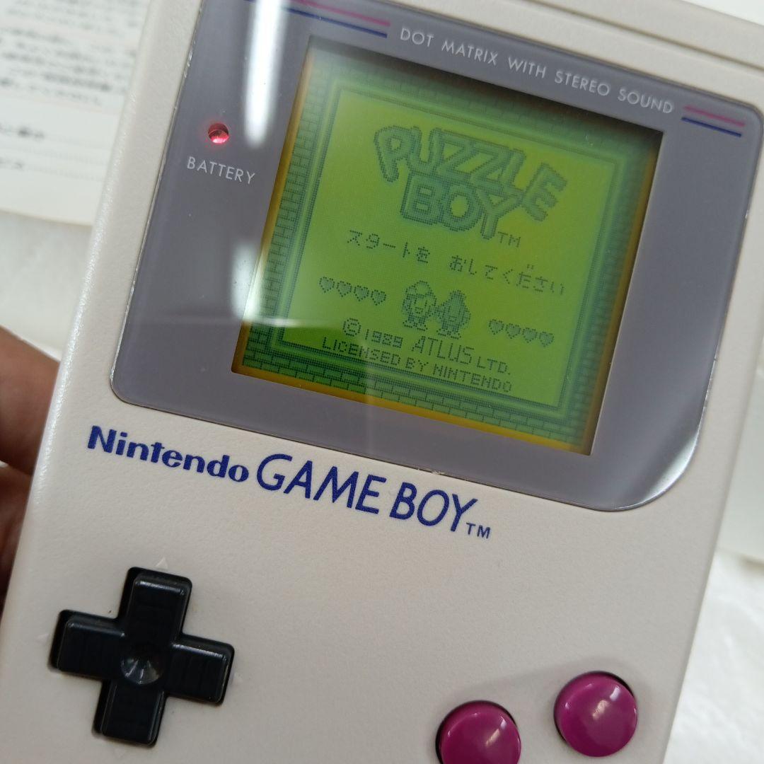 【美品】初代ゲームボーイ 専用充電式アダプタ　セット